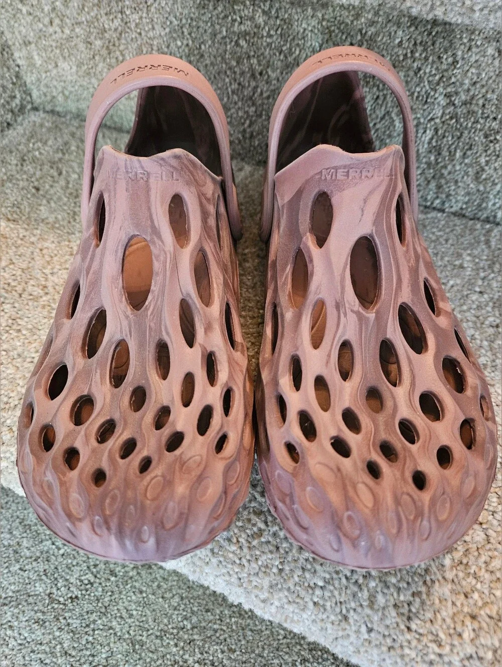 Merrell Perforated Slip-On Clog in Mauve